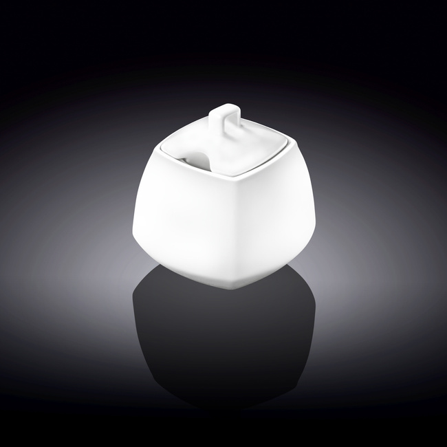 Cukiernica porcelanowa 340 ml square - Wilmax