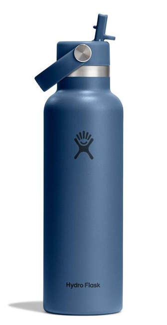 Butelka termiczna Hydro Flask 21 oz, 621 ml, Standard Mouth z Flex Straw Cap, Harbor Blue