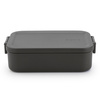 Pojemniki na lunch średnie Dark Grey - Brabantia