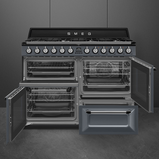 Smeg - Kuchnia wolnost, 110cm, Victoria, TR4110GR VICTORIA - nieb.