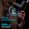 Extralink Massage Gymgun Fit 2.0 Pro | Pistolet do masażu | 7 głowic, 6 trybów