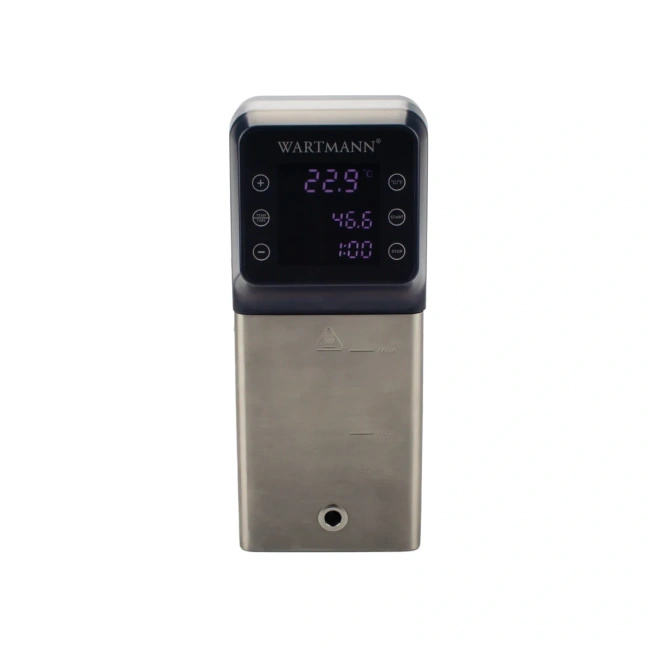 Cyrkulator sous vide Wartmann Elite II WM-1509 SV w zestawie z pojemnikiem 12 l, pokrywą i stojakiem