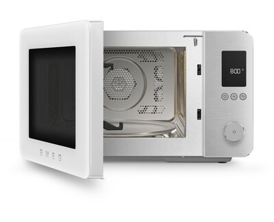 Smeg - Kuchenka mikrofalowa SDA Collezione - biały mat