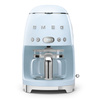 Smeg - Ekspres Przelewowy, Pastelowy Błękit 50's Style Dcf02Pbeu Pastelowy Błękit.