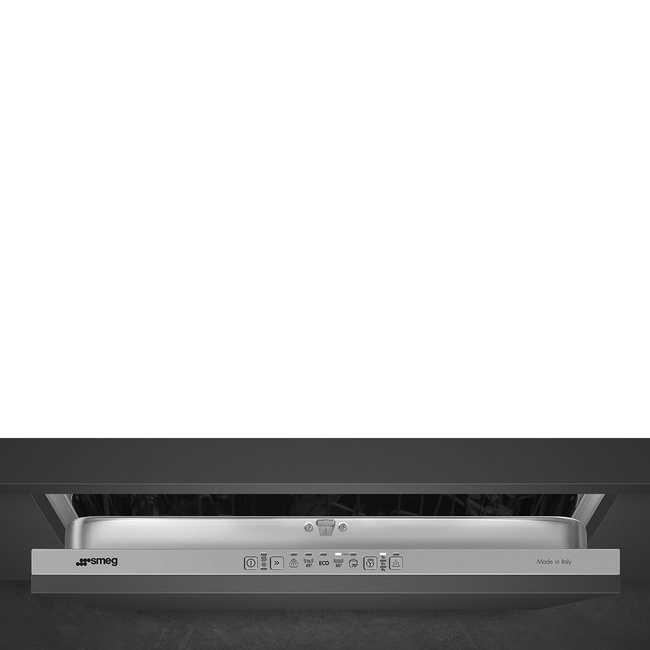 Smeg - Zmywarka do naczyń, 60 cm UNIVERSAL STL281DS (panel sterowania) - Srebrny