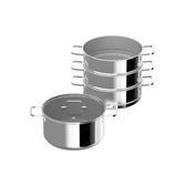 5-el. Zestaw do gotowania na parze Helix - Berghoff