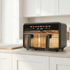 Frytkownica beztłuszczowa dwukomorowa Wartmann WM-2511 11L Dual Air Fryer 3w1 Infrared