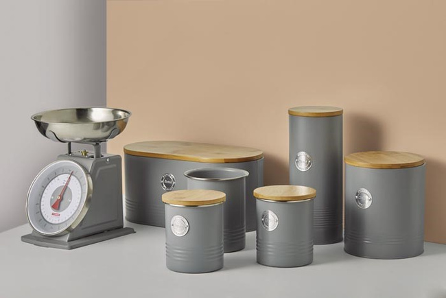 Pojemnik Na Herbatę, Szary, Living - Typhoon