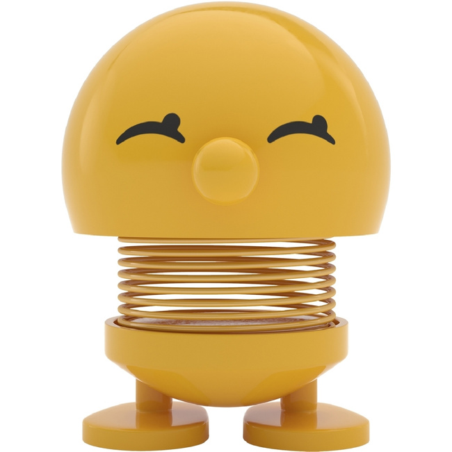 Figurka Hoptimist Bimble S Yellow żółta dekoracja biurko duński design