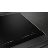 Smeg - Płyta indukcyjna, 60cm, Linea, Black linea Sim1644d czarne szkło.