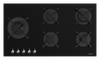 Smeg - Płyta gazowa, 90 cm, Classica, czarny Classica PV395Ln Czarny