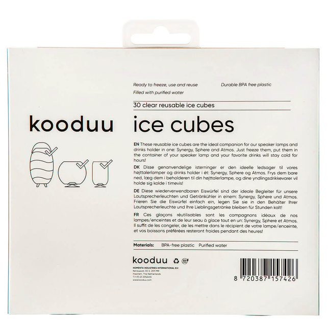 Kostki lodu wielokrotnego użytku - Kooduu