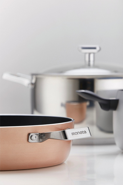 Garnek Z Pokrywką 18 Cm, Accordo, Indukcja - Moneta