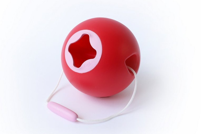 Wiaderko wielofunkcyjne Ballo Cherry Red + Sweet Pink - Quut