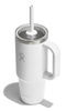 Kubek podróżny Hydro Flask Travel Tumbler 24 oz ze słomką, biały