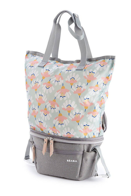 Beaba Torba dla mamy 2w1 Biarritz Heather Grey