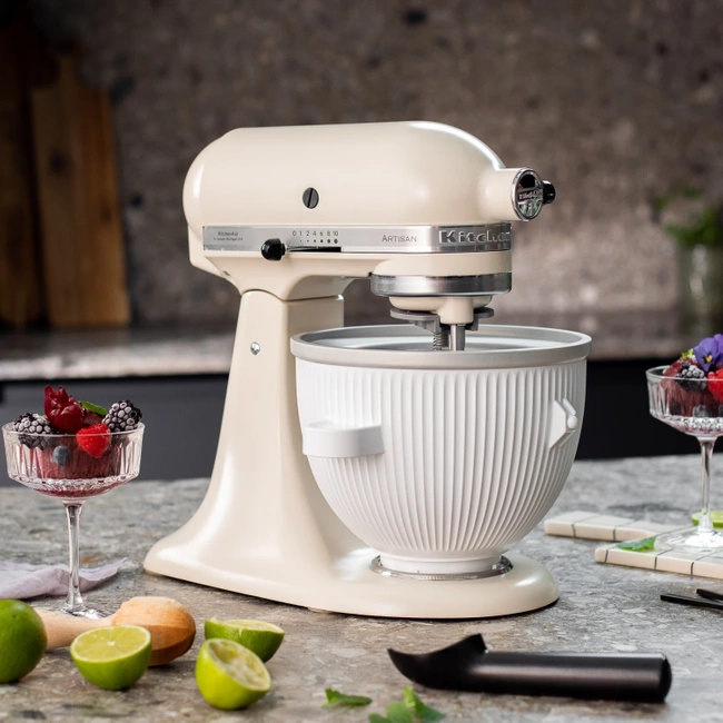 Sorbetiera KitchenAid z łyżką do lodów KG117OB 5KSMICM do mikserów planetarnych