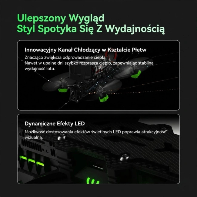 Dron FPV iFlight Nazgul Evoque F5 V3 O4 6S HD, 5 cali, GPS