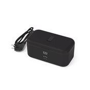 Lunchbox z funkcją podgrzewania Warmer, Black - Monbento