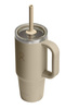 Kubek termiczny Hydro Flask Travel Tumbler 24 oz (710 ml) z uchwytem i słomką, Oat