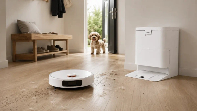 Robot sprzątający Xiaomi Robot Vacuum H50 ze stacją dokującą