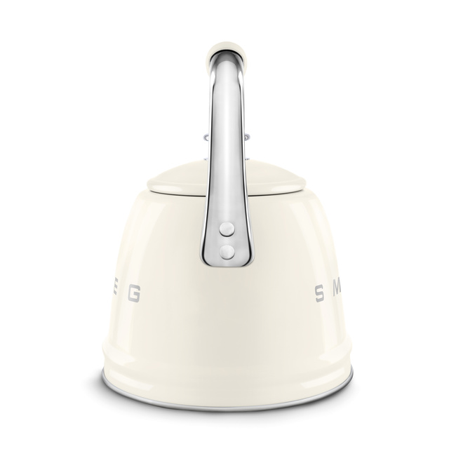 Smeg - Czajnik z gwizdkiem, kremowy 50's style Wkf01cr.