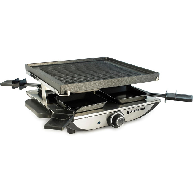 Swissmar Raclette Geneva Dla 4 Osób, Srebrne