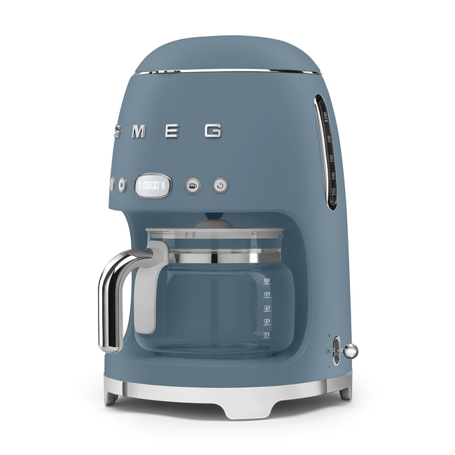 Smeg - Ekspres do kawy 50's style Dcf02sbmeu Storm blue (mat)