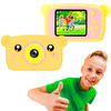 Extralink Kids Camera H25 Pomarańczowy - Aparat Cyfrowy - 1080p 30fps, Wyświetlacz 2.0"