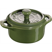 Mini Cocotte Okrągły 200 ml, Zielony - Staub