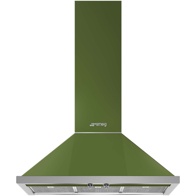 Smeg - Okap kuchenny, Portofino Portofino Kpf9Og Oliwkowy.