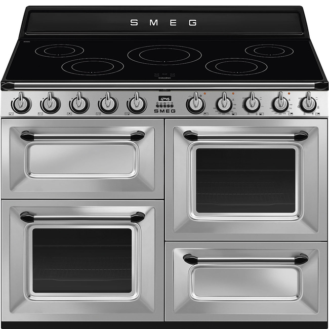 Smeg - Kuchnia wolnost, 110cm, Victoria, inox Victoria TR4110IX2 Stal nierdzewna.