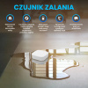 Extralink Smart Life Water Sensor | Czujnik zalania | czujnik poziomu wody, Smart Home, Tuya