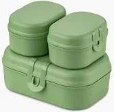 Lunch Box Set Pascal Ready Mini Green 7151703 - Koziol