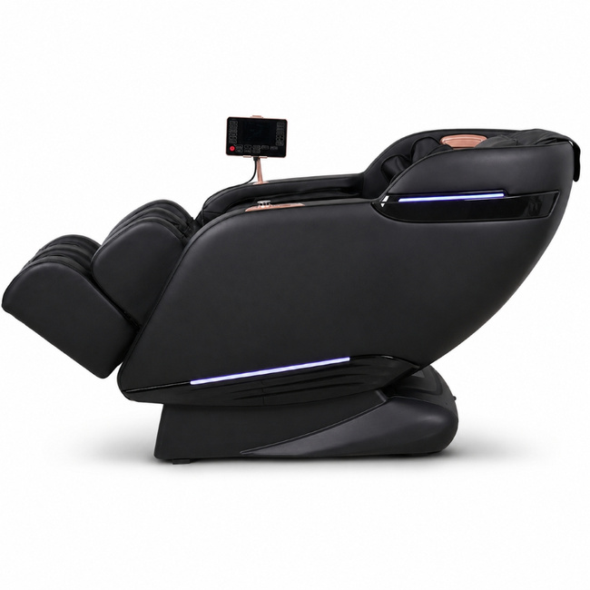 Extralink fotel masujący 3D zero gravity czarno-srebrny