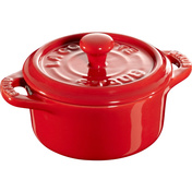 Mini Cocotte Okrągły 200 ml, Czerwony - Staub