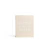 Album ślubny Printworks Happily Ever After L, beżowa tkanina, białe karty