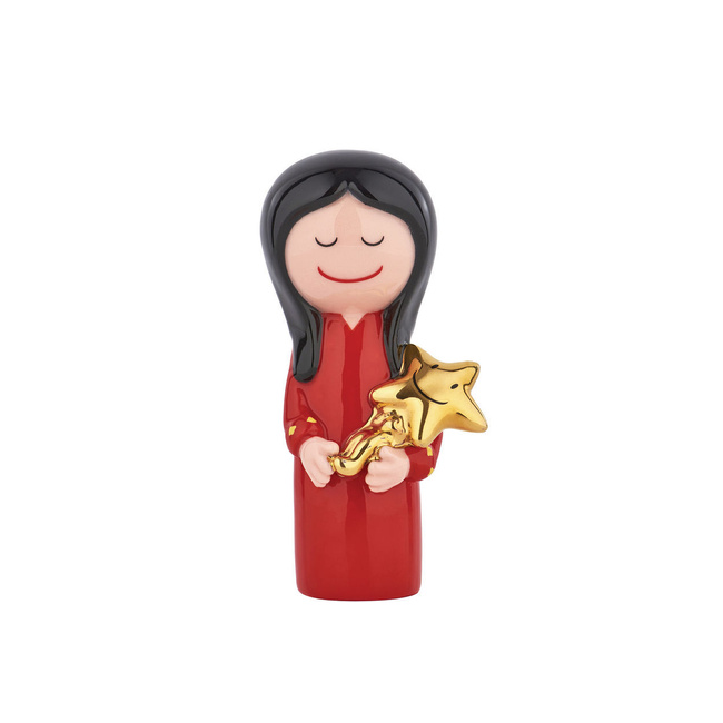 Dziecko gwiazd - figurka z porcelany Christmas collection - Alessi