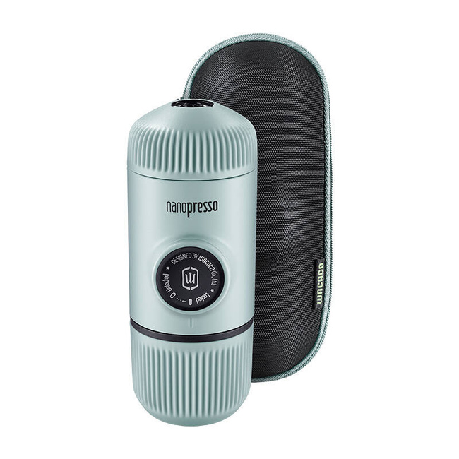 Przenośny ekspres do kawy WACACO Nanopresso 0,24 l Arctic Blue + etui