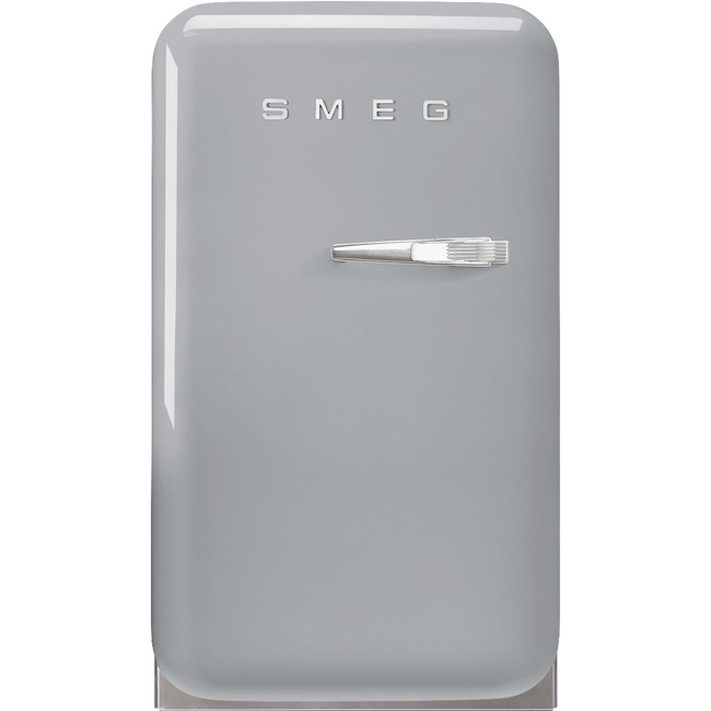 Smeg - Minibar FAB5LSV6 50'S RETRO STYLE - srebrny