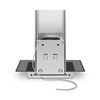 Okap przyścienny Smeg KBT600VE w kształcie litery T, 60 cm, stal i szkło