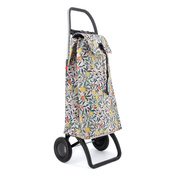 Wózek na zakupy Rolser I-Max William Morris 2L Pomegranate, 2 koła, torba 43 l