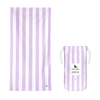 ręczniki plażowe szybkoschnące 200x90 cm Lombok Lilac XL - Dock & Bay