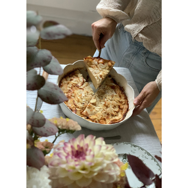 Emile Henry Okrągłe Naczynie Do Zapiekania 26 Cm Różany 