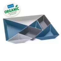 Tacka Na Przekąski Tangram Ready Org Bl/Gr 3480302 - Koziol