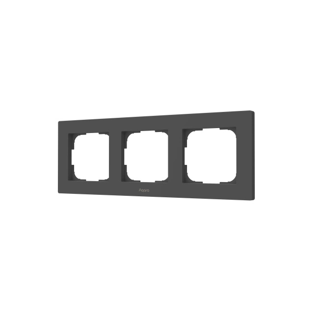 Ramka potrójna Aqara Switch Frame H2 EU 3-gang, szara