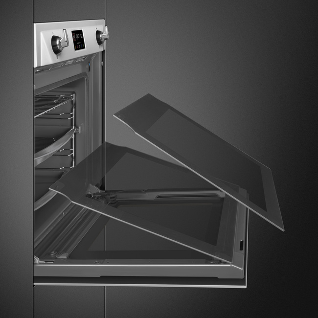 Smeg - Piekarnik, 60 cm, Victoria, inox Victoria Sop6902S2Px Stal nierdzewna.