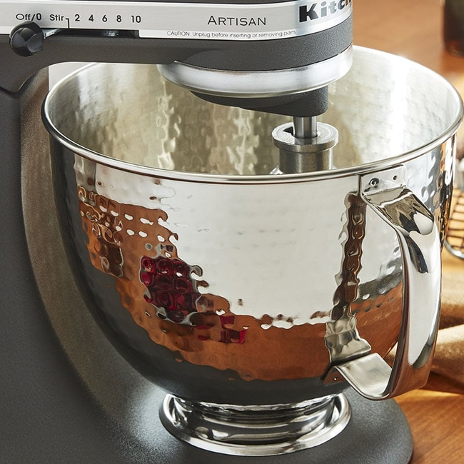 Dzieża z młotkowanej stali nierdzewnej 4,8 l KitchenAid 5KSM5SSBHM