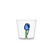 Szklanki Niebieski tulipan 8 cm - Ichendorf Milano