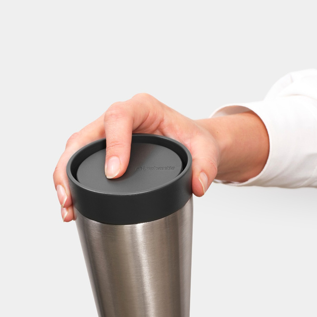 Kubek termiczny Brabantia Make & Take 200 ml, Dark Grey